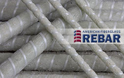 American Fiberglass Rebar Logo & Product